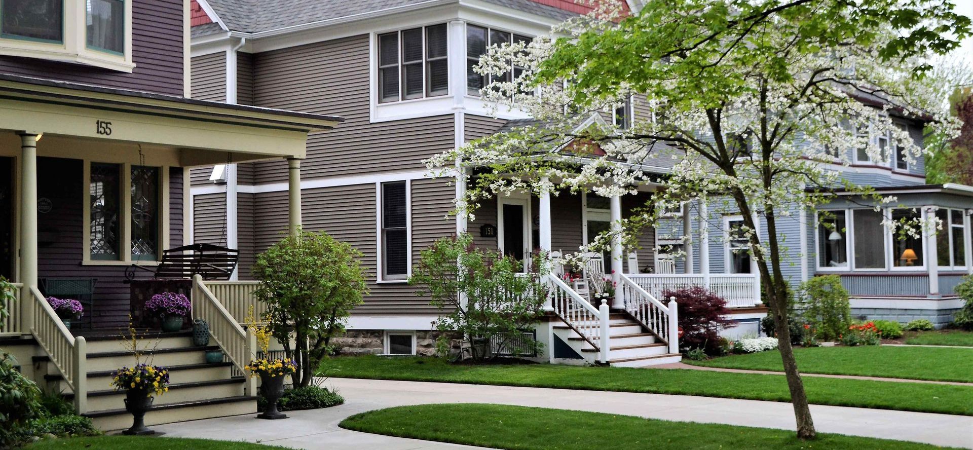 Residential Neighborhood With Established Trees