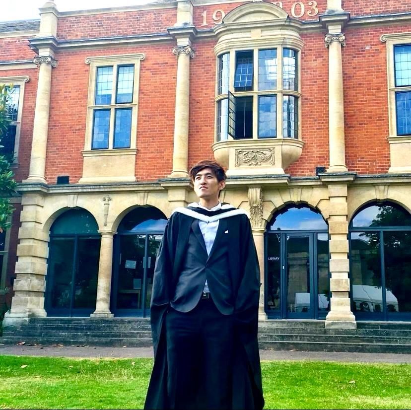 After oxford he completed a phd in cambridge university