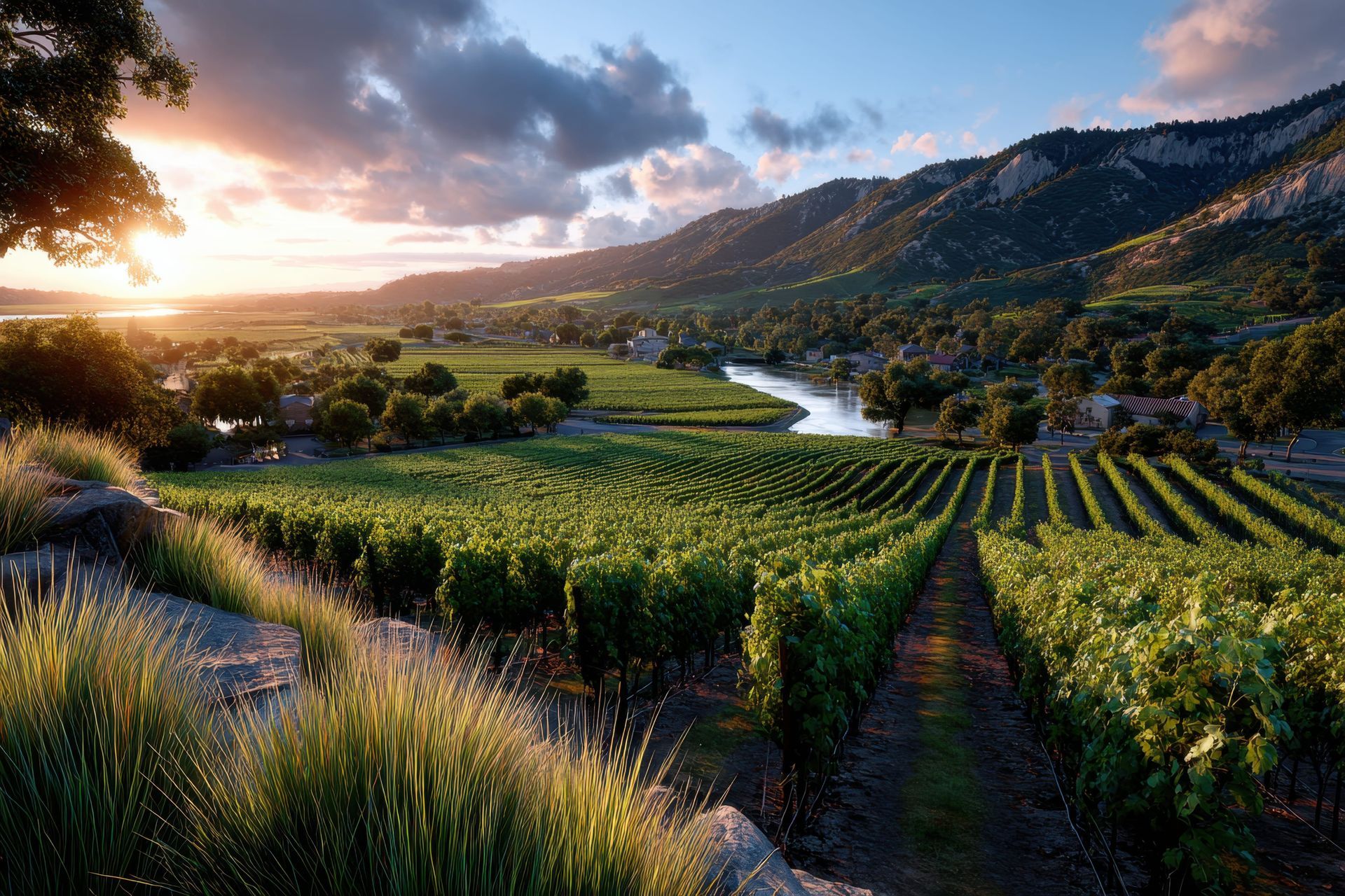 Modern white apartment building with concrete balconies and a stone walkway under a bright, partly cloudy sky.