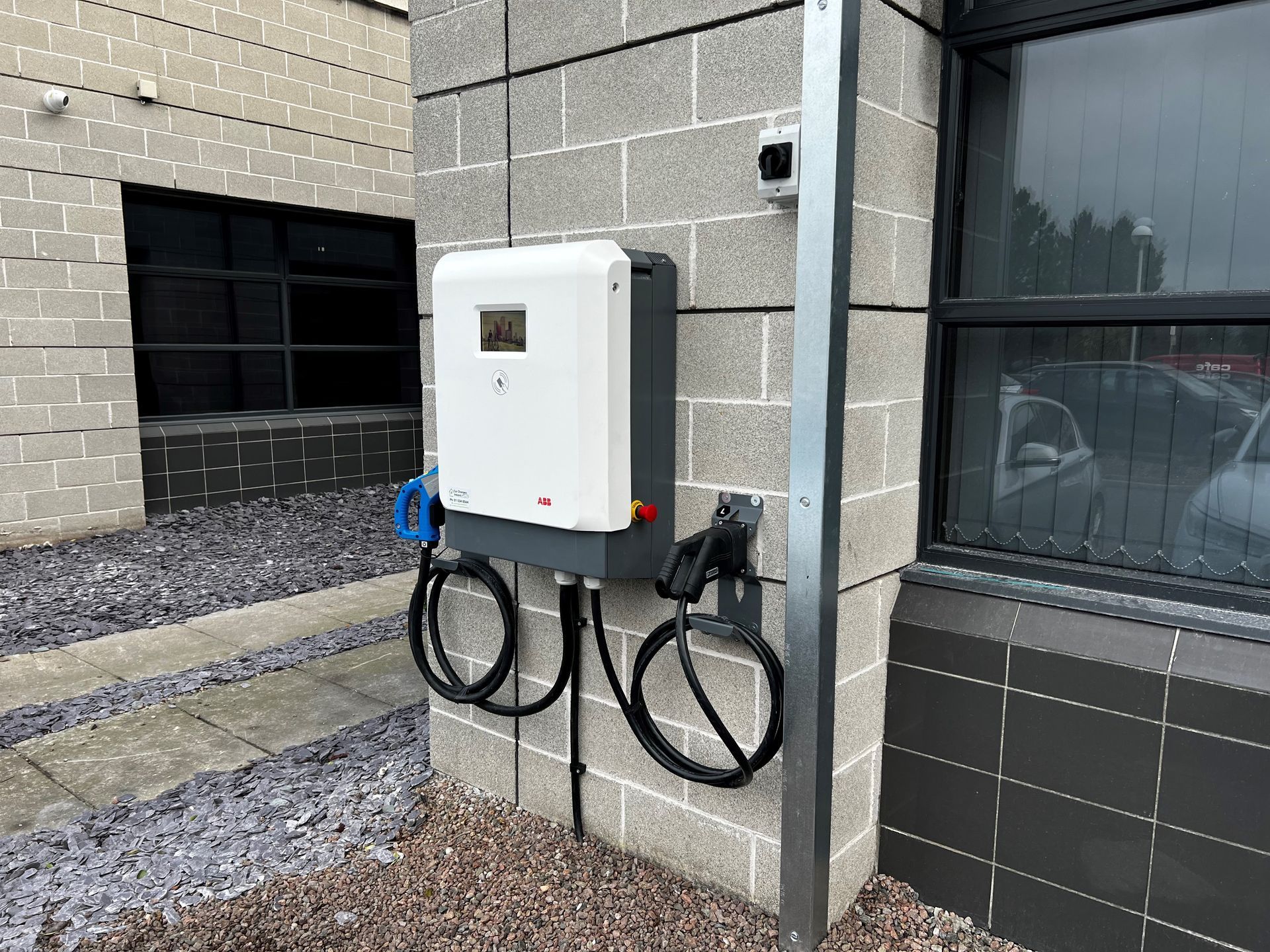 Commercial EV Electric Car Charger for Office in Belfast