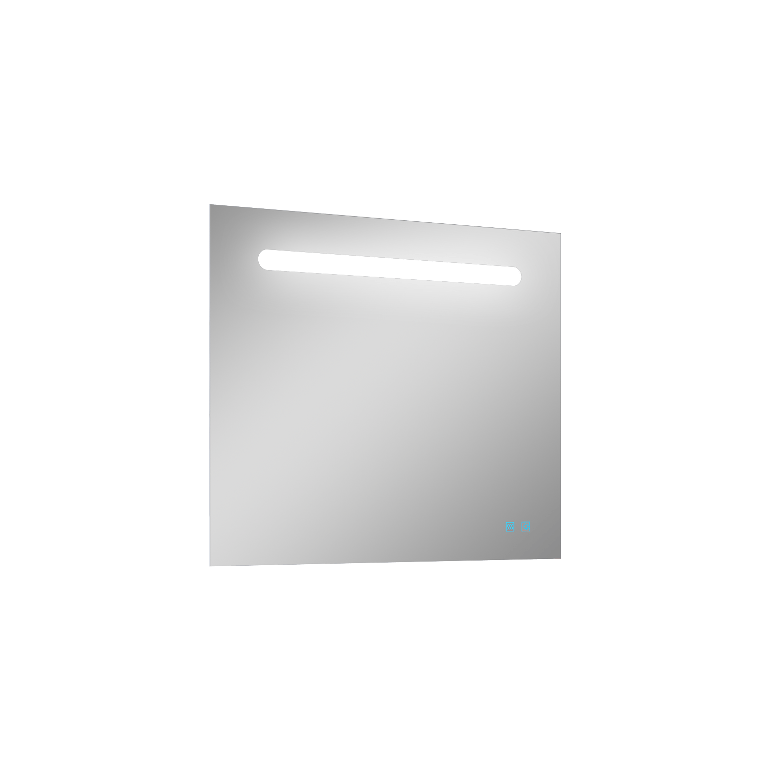 Tükör fűthető 80