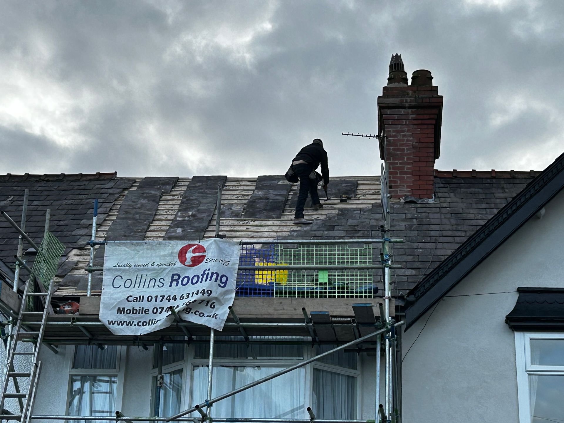 Slate & Tile roof repairs