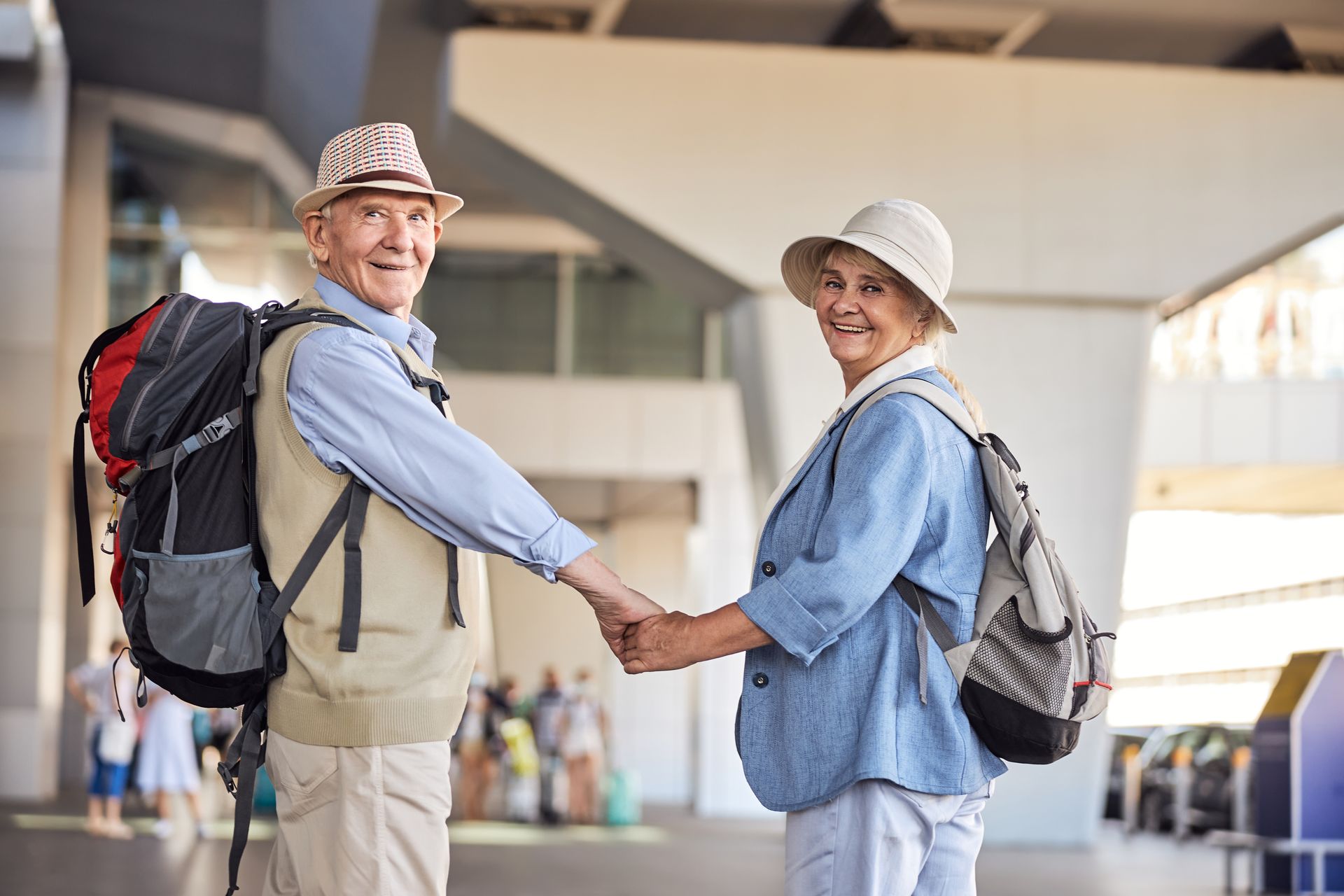 Seniors traveling with a Medicare Advantage health plan