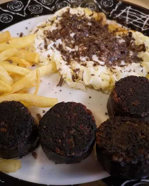 Restaurante Asador Caracoles Lerma morcilla