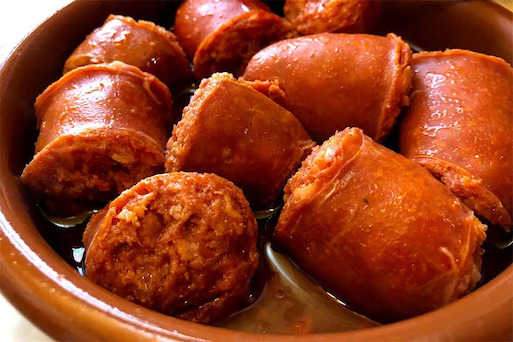 Restaurante Asador Caracoles Lerma chorizo al vino Arlanza