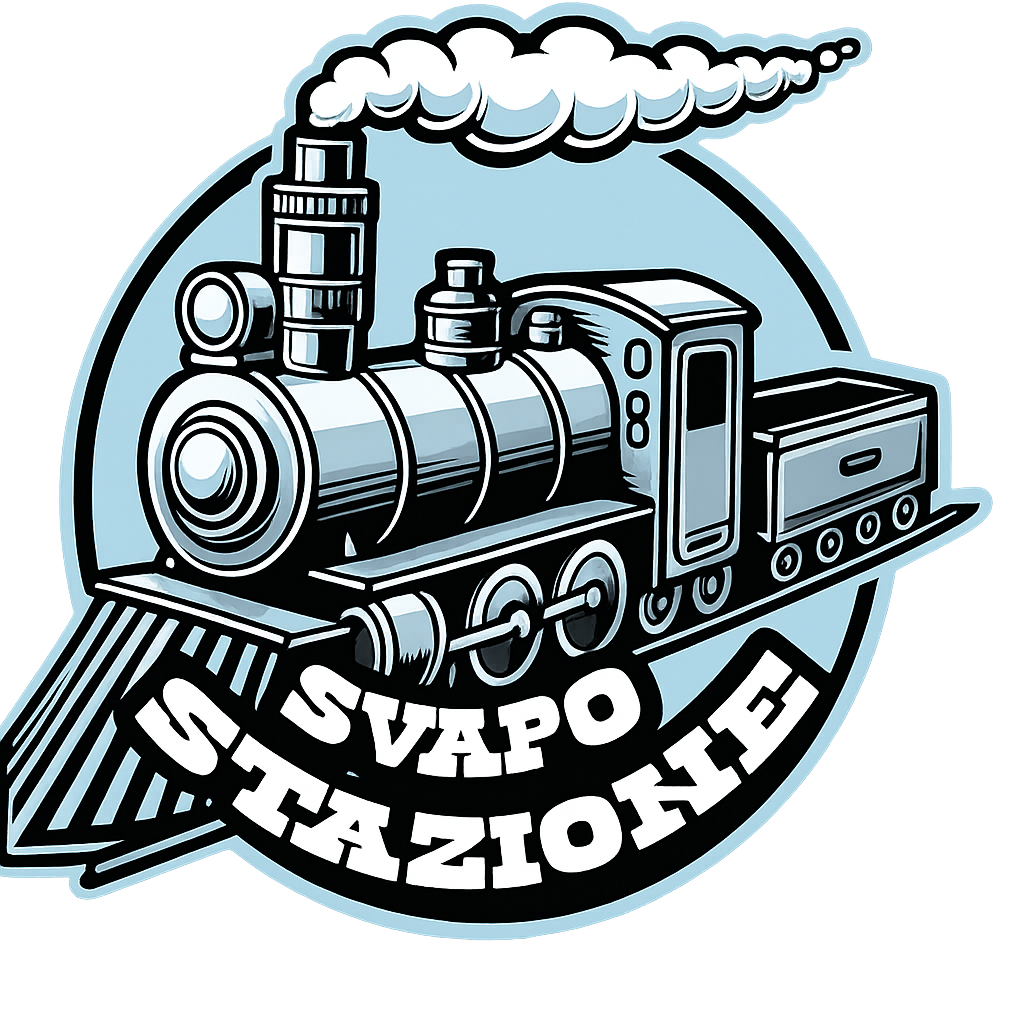 Cartoon train with the words