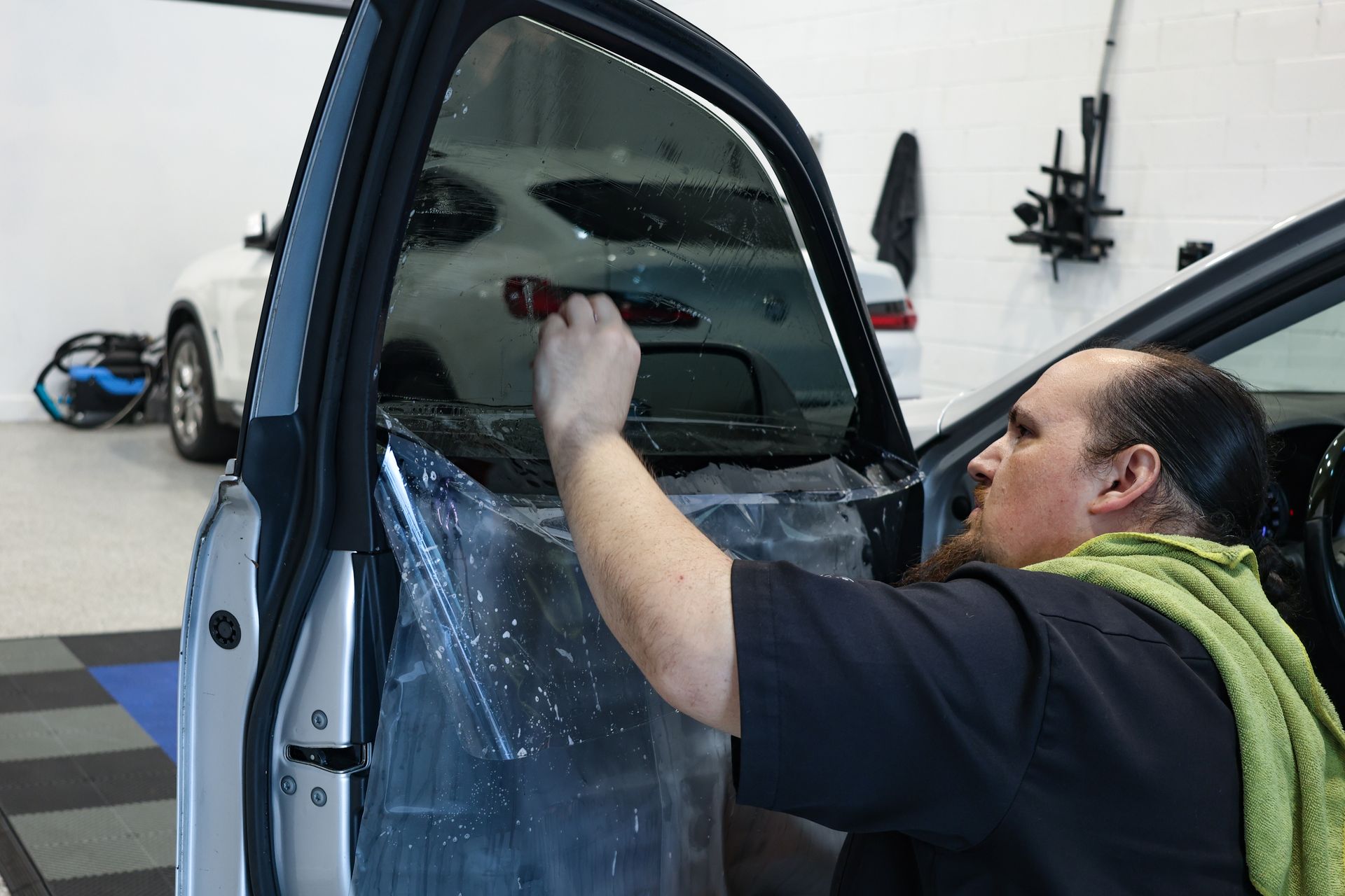 window tint installation