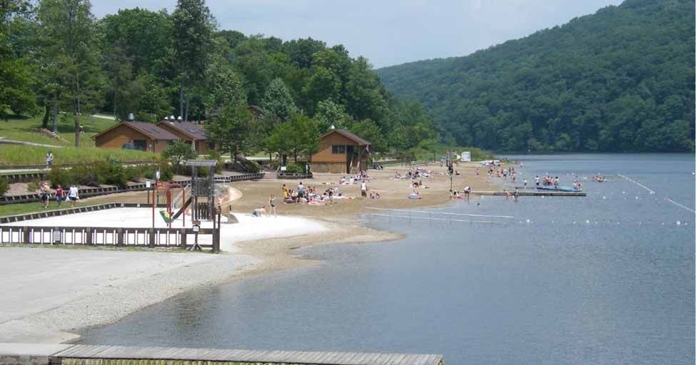 Laurel Hill Lake Beach