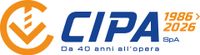 Logo blu con un quadrato contenente due rettangoli bianchi verticali accanto alla scritta