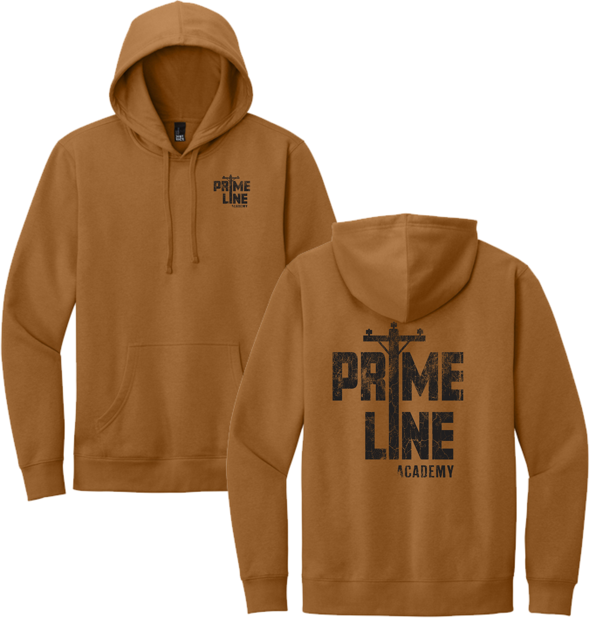 Prime Line Academy Heritage Hoodie – Brown