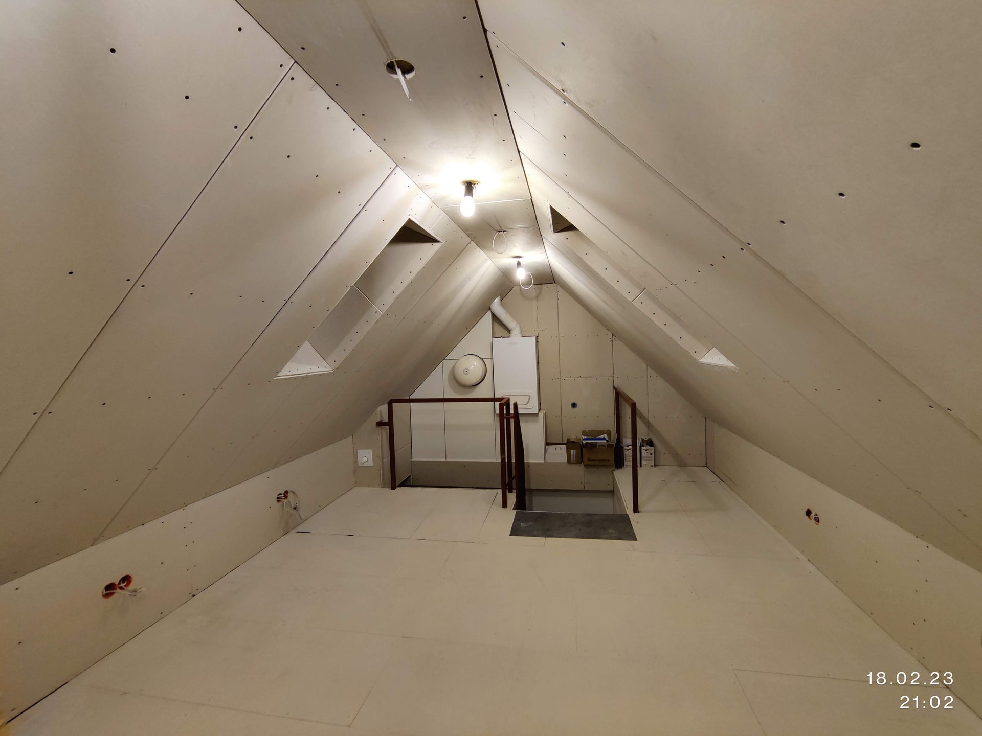 Trockenbau Dachboden