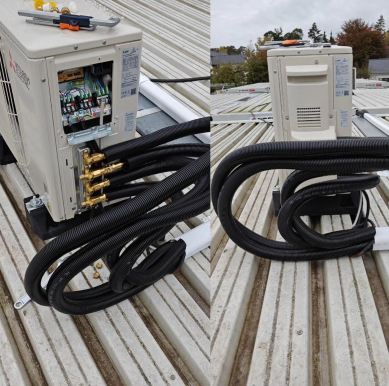 Klimaanlage installiert