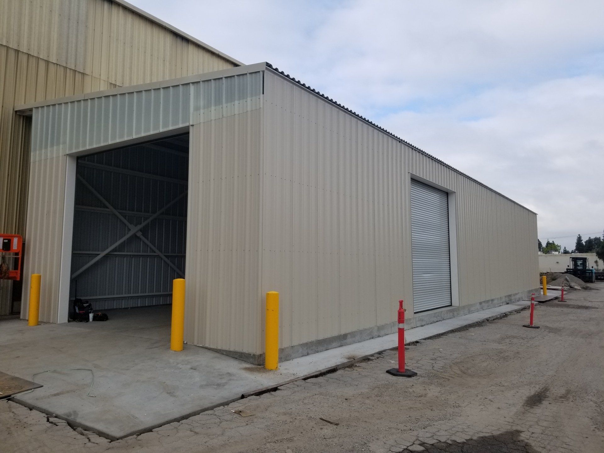 Walnut Metal Wall Siding Installation