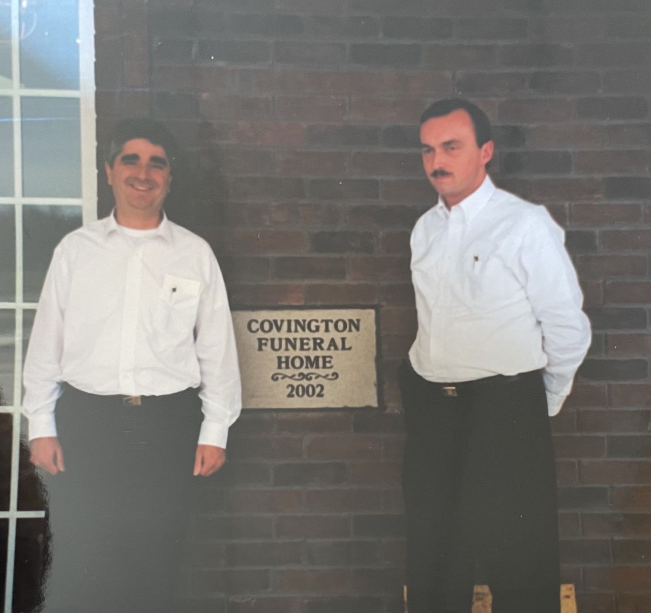 Historical Photo of Covington Funeral Home Staff