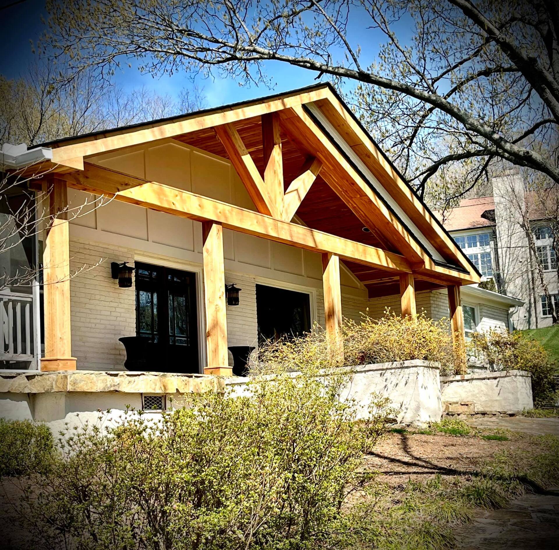 Residential House Front Porch — Hermitage, TN — Davet Roofing, Inc.