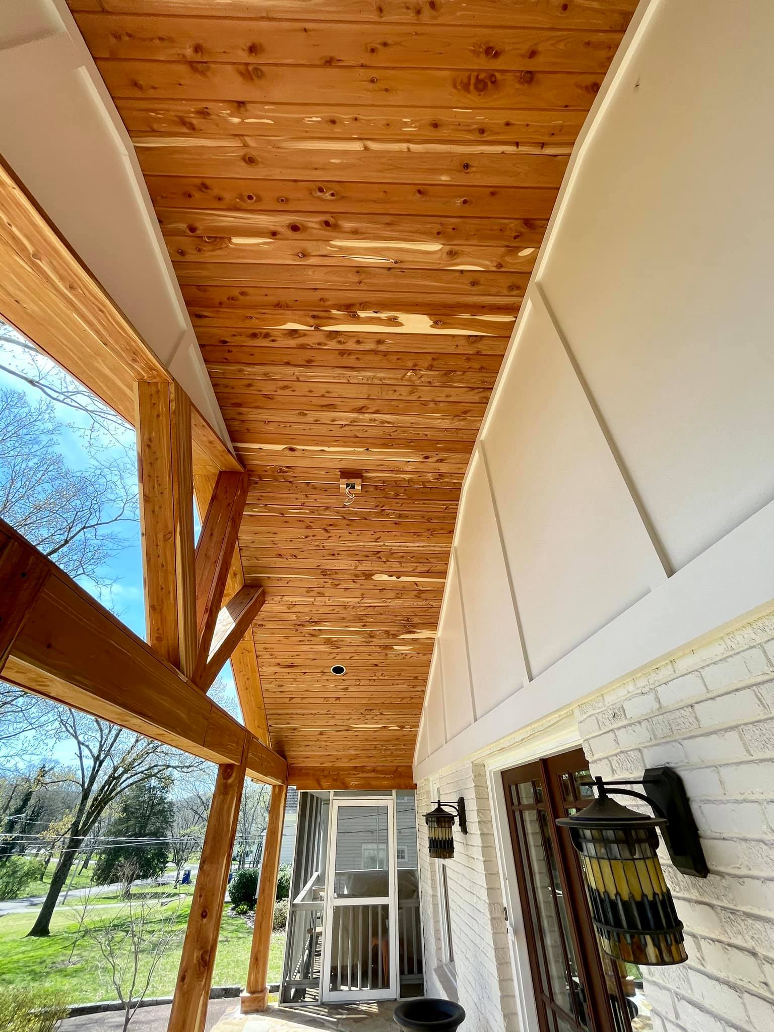 Front Porch Internal Design — Hermitage, TN — Davet Roofing, Inc.