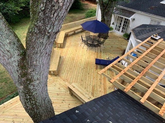 Wooden Patio — Hermitage, TN — Davet Roofing, Inc.