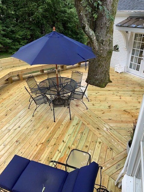 After Patio Redesign — Hermitage, TN — Davet Roofing, Inc.