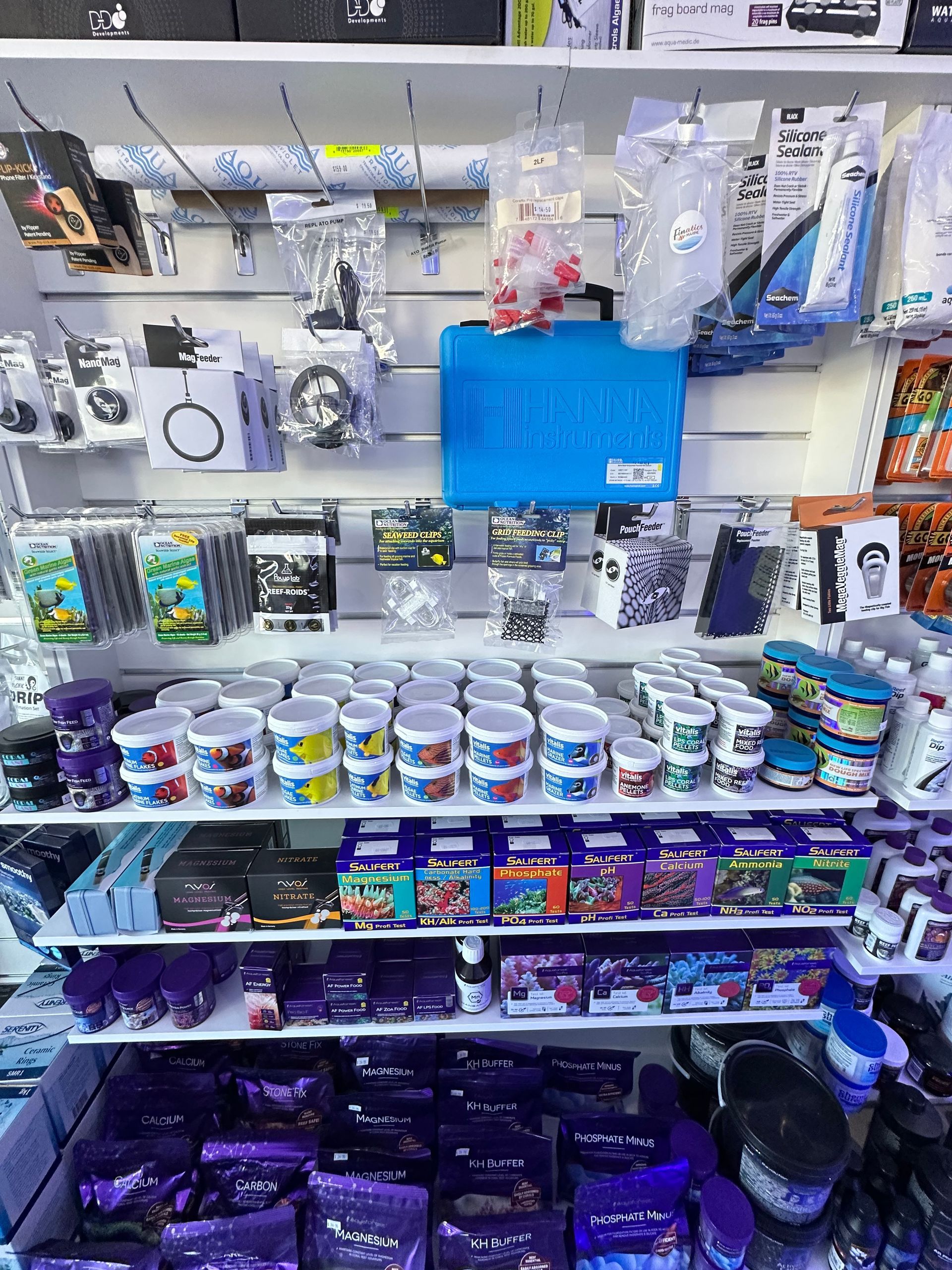 A Cardboard Box Filled With Food for Fish — Finatics Marine in Macquarie, NSW