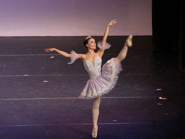 performance di una ballerina di danza