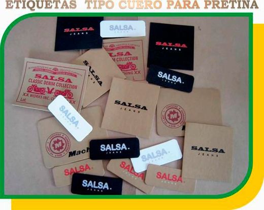 Etiquetas de cartón
