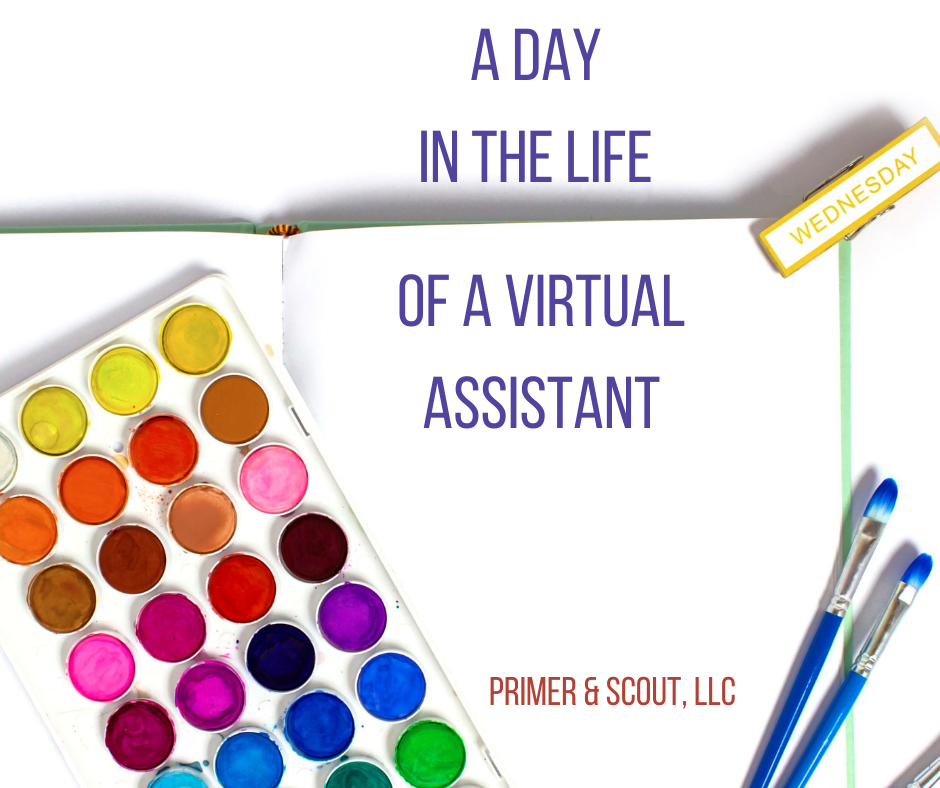 Primer & Scout, A Day in the Life of  a Virtual Assistant, Art Supplies