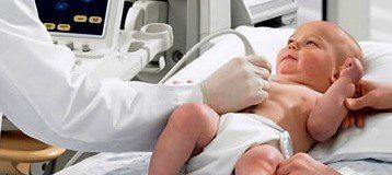 radiologia effettuata su paziente neonato