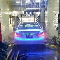 Car staring engine — Commercial Fleet Washing in Albany,NY