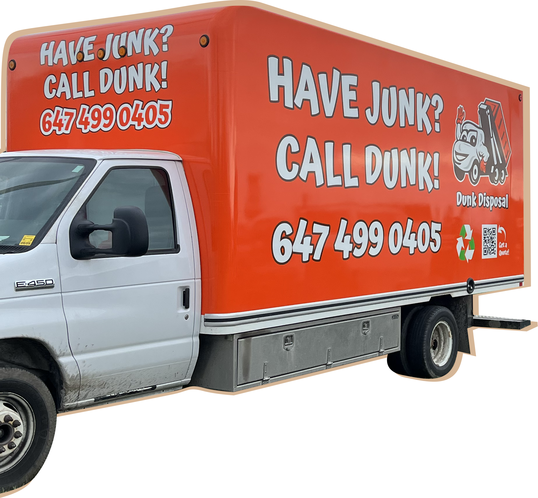 Dunk Disposal truck