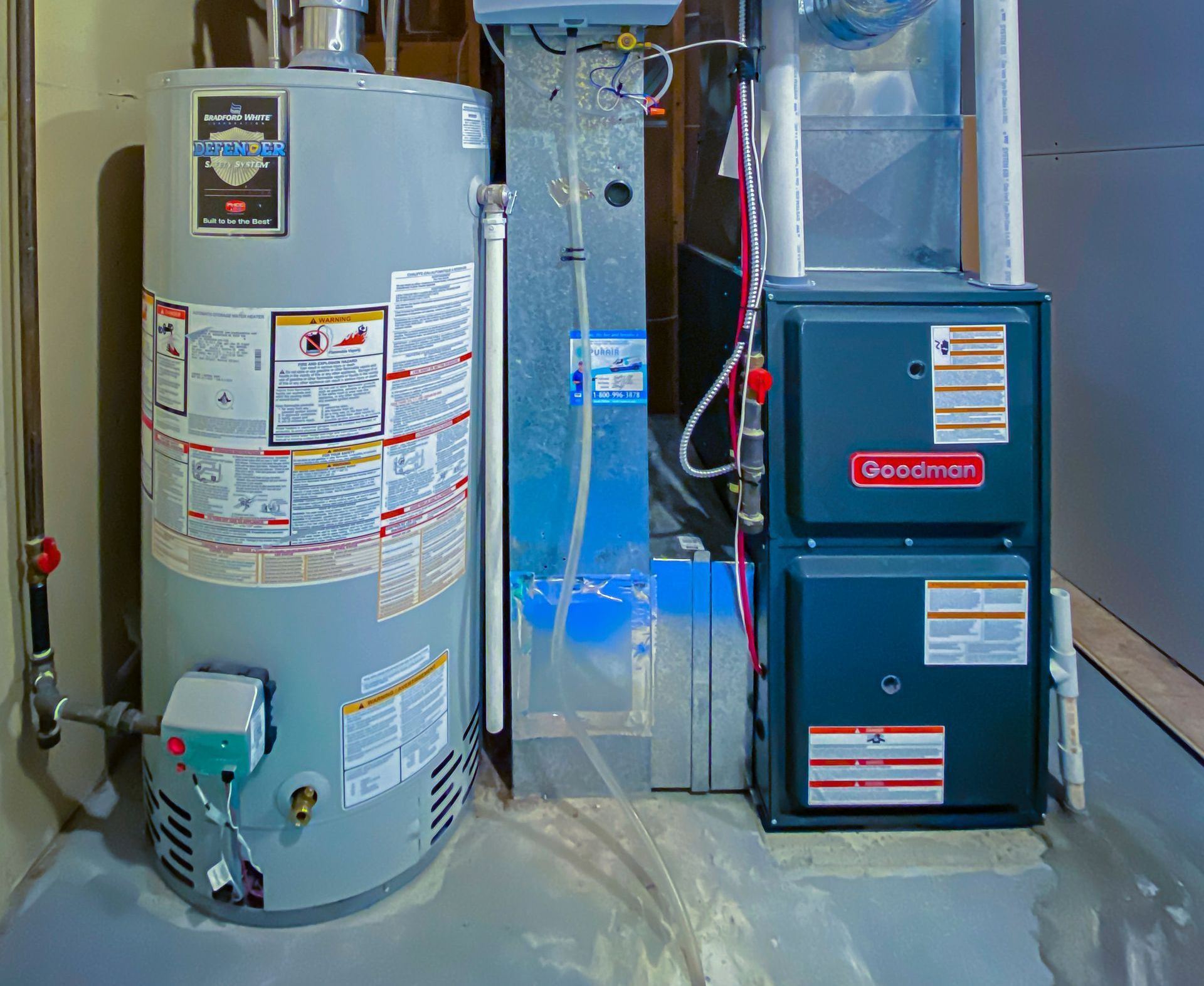 residential bradford white water heater system