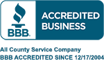 All County Service Company BBB ACCREDITED SINCE 12/17/2004