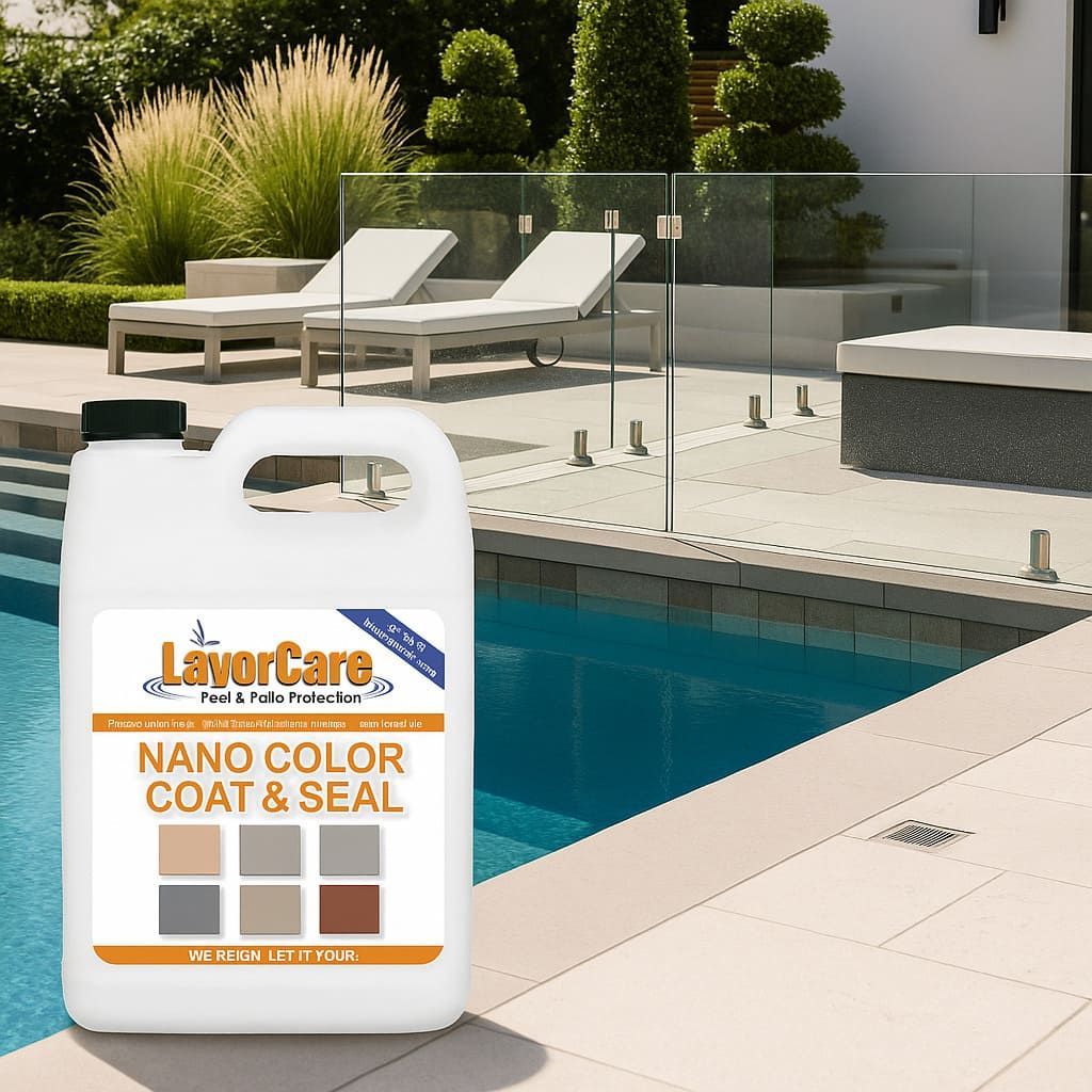 Outdoor surface color sealer