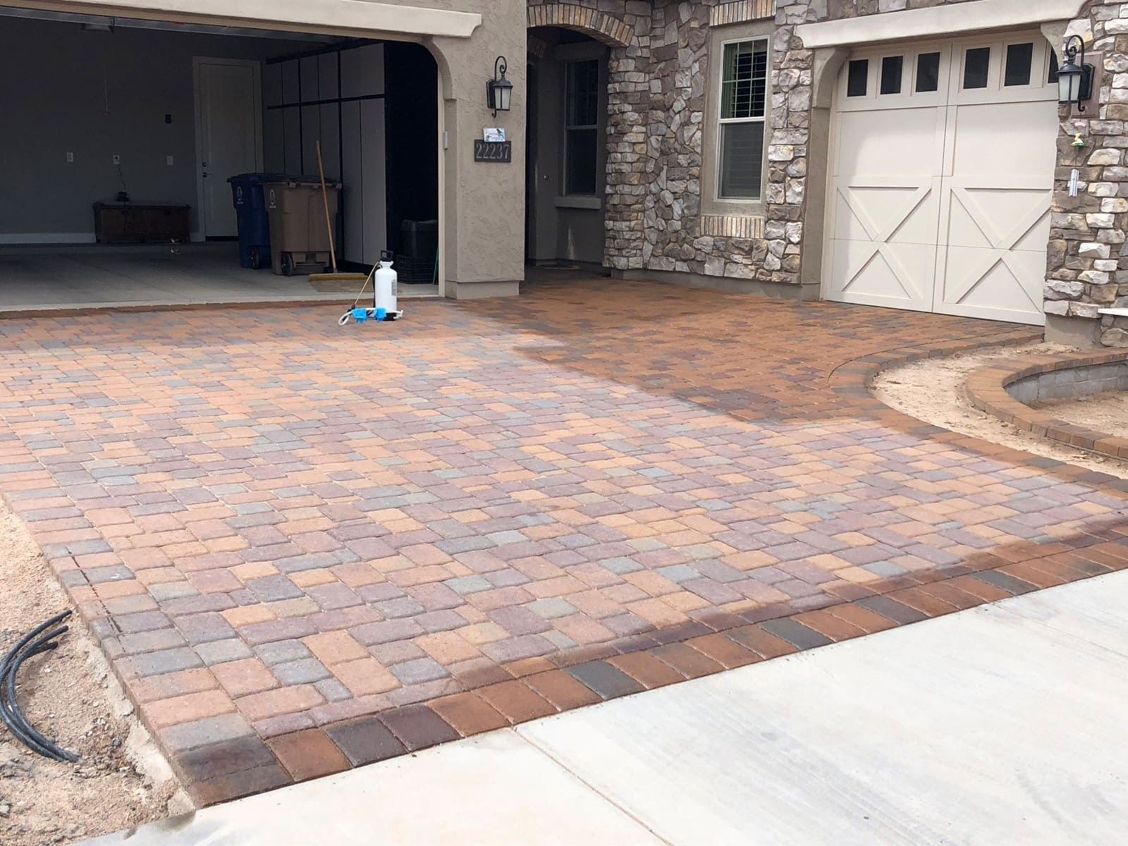 color-enhancing paver sealer
