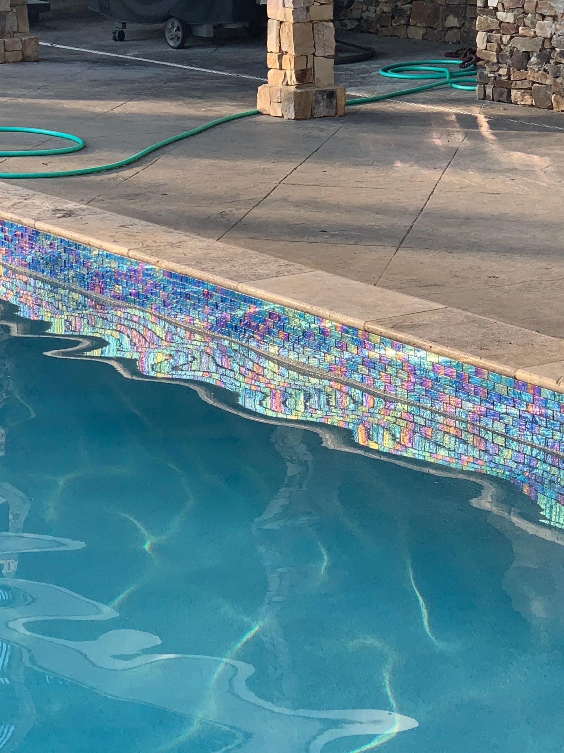 calcium dissolver for pool tiles