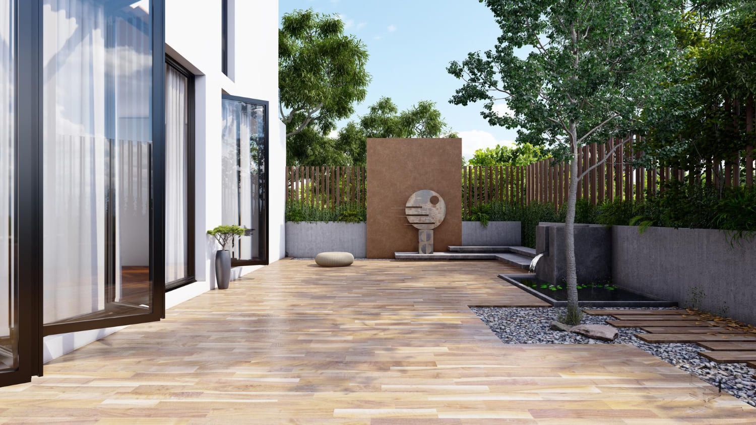 patio tile cleaning & sealing