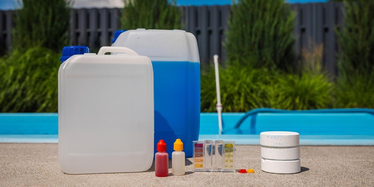 how to store pool products