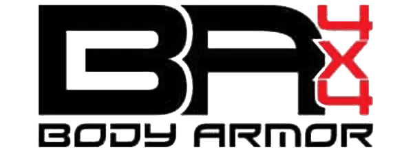 BRYX Body Armor logo in black and red on a white background