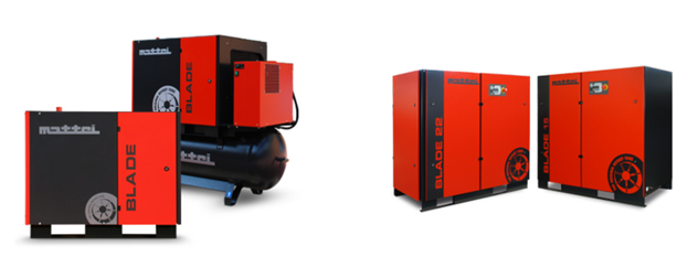 A elgi air compressor is shown on a white background A elgi air compressor is shown on a white background