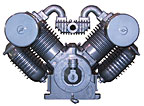 A black and white elgi air compressor on a white background A black and white elgi air compressor on a white background