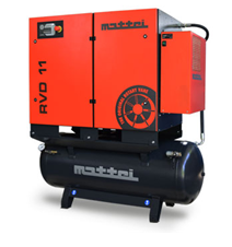 A elgi air compressor is shown on a white background A elgi air compressor is shown on a white background