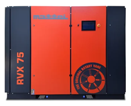 A elgi air compressor is shown on a white background A elgi air compressor is shown on a white background