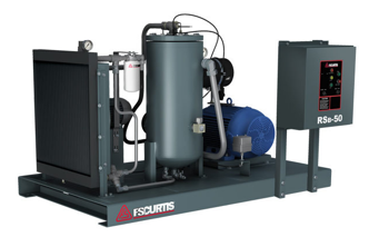 A elgi air compressor is shown on a white background A elgi air compressor is shown on a white background