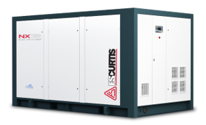 A elgi air compressor is shown on a white background A elgi air compressor is shown on a white background