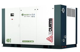 A elgi air compressor is shown on a white background A elgi air compressor is shown on a white background