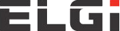 A black and white logo with a red circle in the middle.