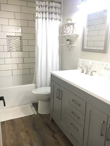 remodeled bathroom