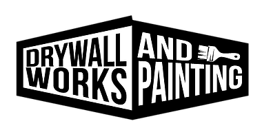 drywall work and painting logo