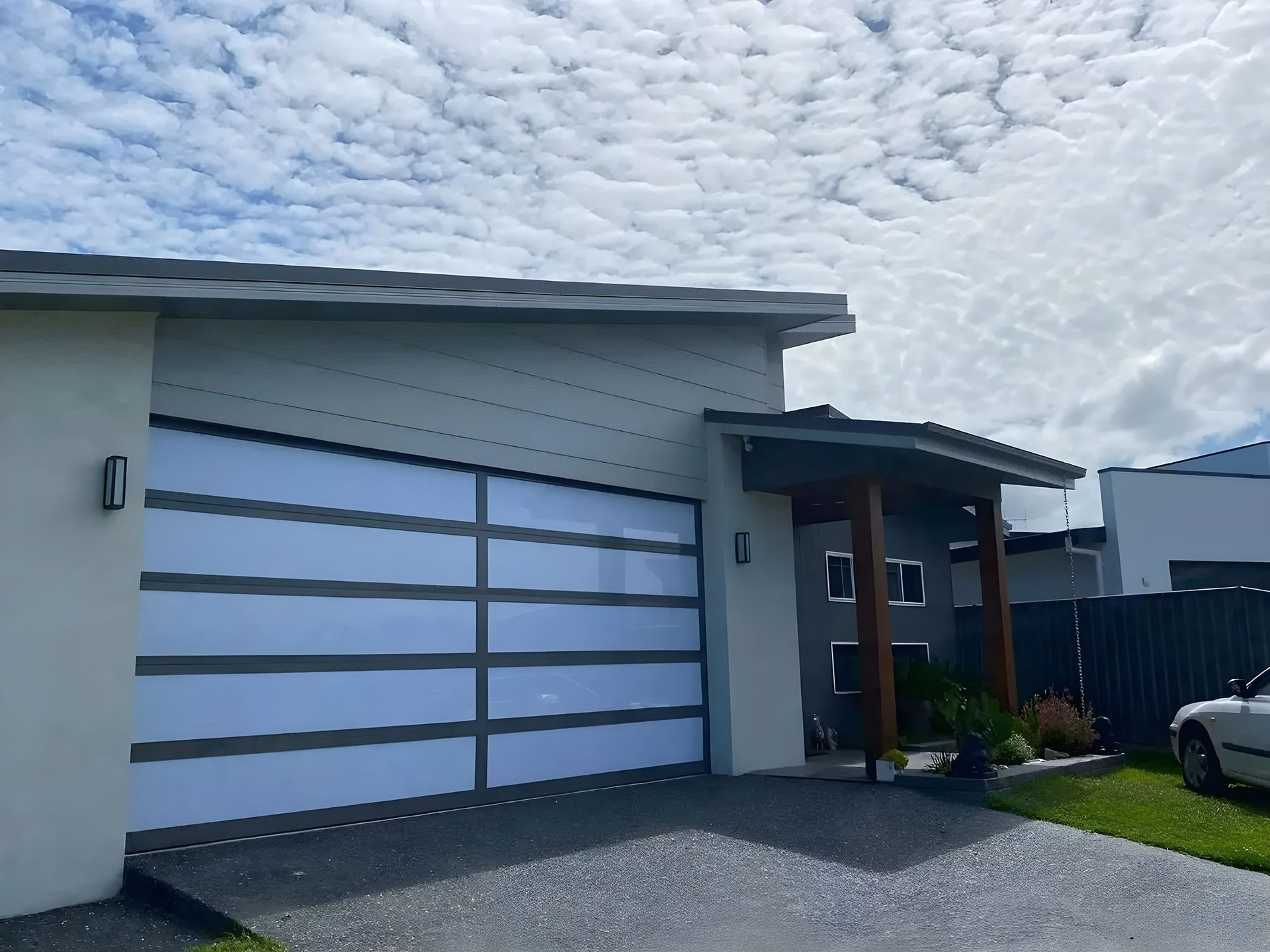 Newly Installed Garage Door