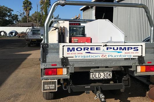 moree pumps business truck