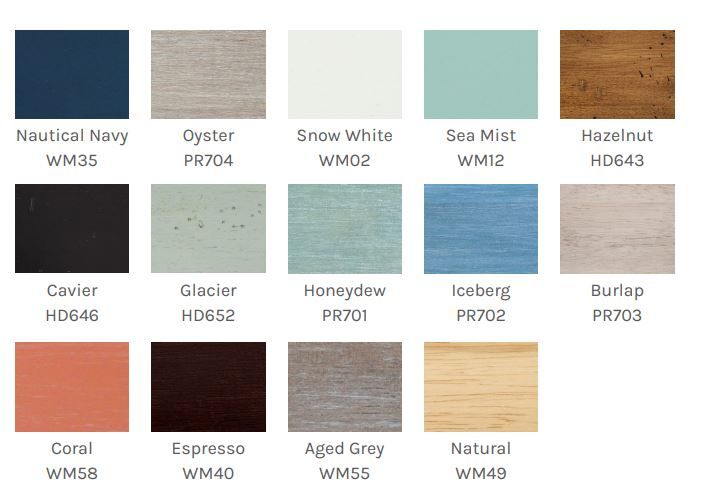 various furniture finish options | JP Home Furnishings